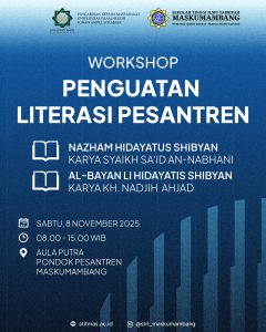 Workshop Penguatan Literasi Pesantren